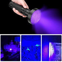 Carica l'immagine nel visualizzatore di Gallery, Coquimbo Torcia UV, 100 LEDs Lampada Ultravioletti, 395nm Blacklight lampada...