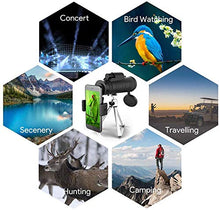 Carica l&#39;immagine nel visualizzatore di Gallery, Telescopio Monoculare,50x60 HD BAK4 monocular telescope professionale...