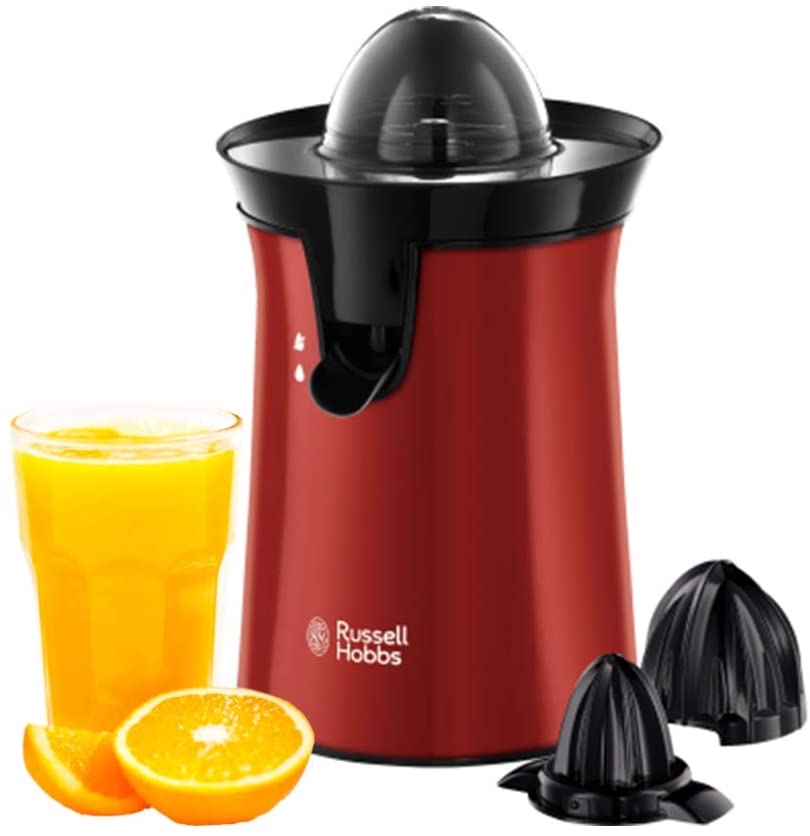 Russell Hobbs Classics 22760-56 Spremiagrumi, 60 Watt, Acciaio Inox, 27.6 x 17.4 x 16.8 cm, Grigio (Rosso)