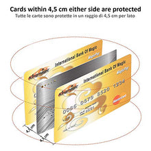 Carica l&#39;immagine nel visualizzatore di Gallery, Protezione Rfid Carte Di Credito Contactless - Scheda Blocco Con...