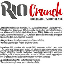 Carica l'immagine nel visualizzatore di Gallery, Got7 Nutrition Got7 Rio Crunch - Cialda proteica con barretta di cioccolato Barretta proteica Whey Diet Fitness Bodybuilding - 12x 20g (Chocolate) - 240 g