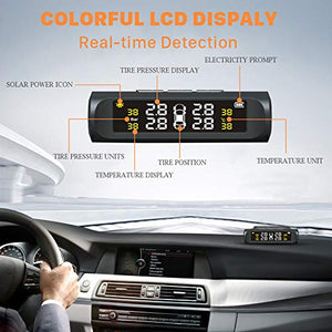 TPMS Sistema di Monitoraggio Della Pressione dei Pneumatici Wireless Senza... - Ilgrandebazar