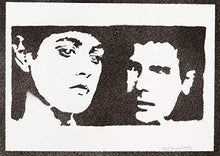 Carica l&#39;immagine nel visualizzatore di Gallery, Poster Blade Runner Rachael E Rick Handmade Graffiti Street Art - Artwork