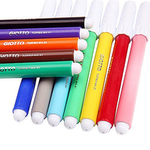 Carica l&#39;immagine nel visualizzatore di Gallery, Giotto 454000 Turbo Pennarelli, Maxi Punta Larga, 5 mm, Confezione da... - Ilgrandebazar