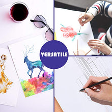 Carica l&#39;immagine nel visualizzatore di Gallery, Blocco Acquerello, Gifort A4 (21 x 29.7 cm) Carta Acquerello 30 Fogli con 3... - Ilgrandebazar