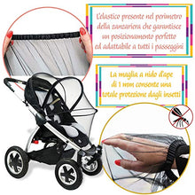 Carica l&#39;immagine nel visualizzatore di Gallery, [Novità Estate 2020] Zanzariera Passeggino Universale Con Apertura Centrale...