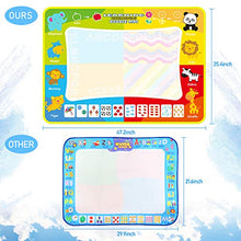 Carica l&#39;immagine nel visualizzatore di Gallery, SPLAKS Acqua Doodle Tappeto, Tappeto Magico Bambini 120 *90cm, con 6 Penne... - Ilgrandebazar
