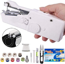 Carica l&#39;immagine nel visualizzatore di Gallery, DUTISON Mini Macchina da Cucire Portatile Handheld Cordless Strumento di... - Ilgrandebazar