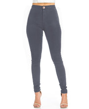 Carica l&#39;immagine nel visualizzatore di Gallery, EASTDAMO Pantaloni attillati con elastico e vita alta per donna Piccolo Nero - Ilgrandebazar