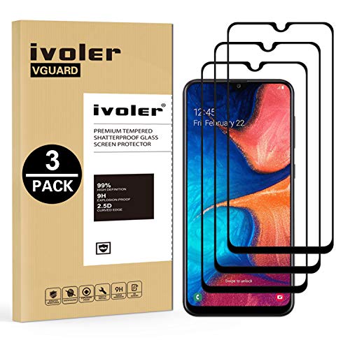 VGUARD [3 Pack] Pellicola Vetro Temperato per Samsung Galaxy Transparente