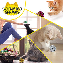 Carica l&#39;immagine nel visualizzatore di Gallery, Bestfornier - Confezione da 25 palle per gatti, giocattolo originale in...
