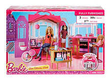 Carica l&#39;immagine nel visualizzatore di Gallery, Barbie- Casa Vacanze Glam, Richiudibile, con Cucina, Camera da Letto, Bagno... - Ilgrandebazar