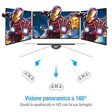 Carica l&#39;immagine nel visualizzatore di Gallery, Powerextra Telo Da Proiezione 120 Pollici Utilizzabile Su Ambo I Lati HD...