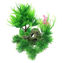Carica l'immagine nel visualizzatore di Gallery, PietyPet Pianta Piante Artificiali Acquario e Ornamento Paesaggio Grotta B - Ilgrandebazar