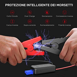 BuTure Avviatore di Emergenza, 800A 12800mAh Batterie Portatile...