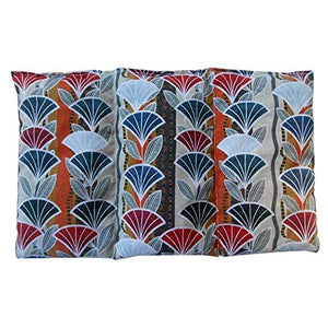 Cuscino termico "ABANICO" - 26 x 16 cm (M / L) - pieno di noccioli di... - Ilgrandebazar