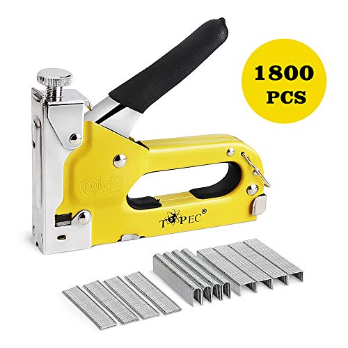 Graffatrice Manuale,Topec Professionale 3 in 1 Sparapunti, Pistola per...