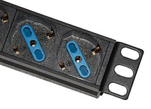Carica l&#39;immagine nel visualizzatore di Gallery, LINK LK10057 Multipresa Verticale a 12 Porte per Armadi Rack con... - Ilgrandebazar