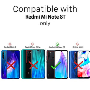 Ferilinso Vetro Temperato per Xiaomi Redmi Note 8T Pellicola Vetro,[2 2 pcs