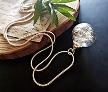 Carica l&#39;immagine nel visualizzatore di Gallery, Collana classica di tarassaco Catena in argento sterling Pacco regalo... - Ilgrandebazar
