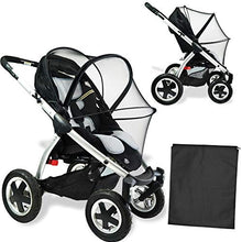 Carica l&#39;immagine nel visualizzatore di Gallery, [Novità Estate 2020] Zanzariera Passeggino Universale Con Apertura Centrale...