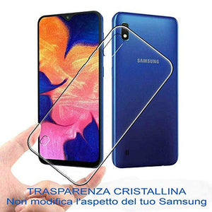 GNFD Cover Samsung Galaxy A10 Silicone Trasparente Custodia Nuova... - Ilgrandebazar