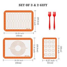 Carica l'immagine nel visualizzatore di Gallery, Tappetini da forno in silicone,Tappetini silicone, teglie antiaderenti,...