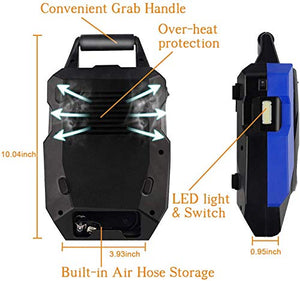 Compressori Portatili Akface, Gonfiatore Digitale per Pneumatici Auto,... - Ilgrandebazar