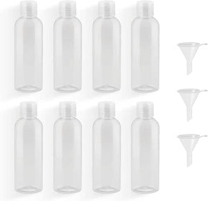 Bottiglie Da Viaggio In Silicone - 4 Pezzi 60ml Con Moschettone - Foto 11