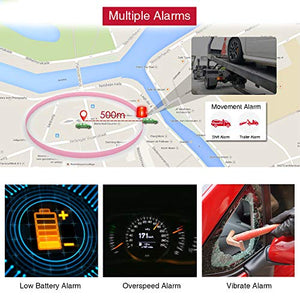 GPS Tracker,150 Giorni in Standby Impermeabile Anti-perso 10000mah