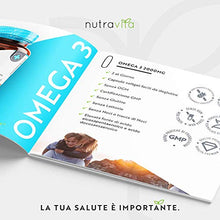 Carica l&#39;immagine nel visualizzatore di Gallery, Omega 3 Olio di Pesce da 2000 mg - 660 EPA e 440 DHA - Capsule gel...