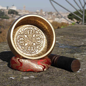 Campana Tibetana Armonica 7 Metalli 12 cm Originale del Nepal campana 12cm - Ilgrandebazar