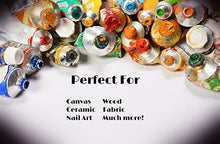 Carica l&#39;immagine nel visualizzatore di Gallery, 24pc Set di colori acrilici per 24 piece set (24 different colours) - Ilgrandebazar