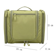 Carica l&#39;immagine nel visualizzatore di Gallery, iSuperb Beauty Case Viaggio Borsa Toilette Impermeabile bag Verde