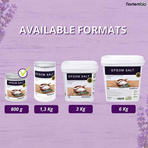 Nortembio Sale di Epsom 800 g. Fonte Concentrata Magnesio, Naturale... - Ilgrandebazar