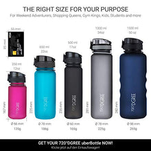 Carica l&#39;immagine nel visualizzatore di Gallery, 720°DGREE Bottiglia d&#39;Acqua “uberBottle“ - 01 Softtouch | Onyx Black - Nero