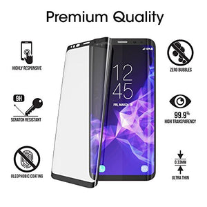 Galaxy S9 Vetro Temperato Pellicola Protettiva, amFilm Copertura Totale... - Ilgrandebazar