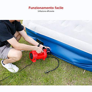 oasser Compressore Portatile per Auto Mini Pompa Aria P4 12V DC Multiuso con... - Ilgrandebazar