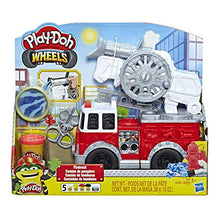 Carica l&#39;immagine nel visualizzatore di Gallery, Play-Doh Wheels - Camion Dei Pompieri (Con 5 Vasetti di Pasta da Modellare) - Ilgrandebazar