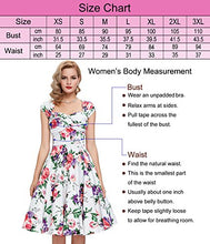 Carica l'immagine nel visualizzatore di Gallery, GRACE KARIN 1950 retrò Rockabilly Polka Vestito da Audery Swing Abito M, 13# - Ilgrandebazar