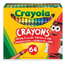 Carica l&#39;immagine nel visualizzatore di Gallery, Crayola-64 Pastelli a Cera, per Scuola e Tempo Libero, Multicolore, 52-6448 - Ilgrandebazar