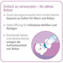 Carica l&#39;immagine nel visualizzatore di Gallery, MAM 67490720 Easy Active Biberon, trasparente, 4+ mesi, 330 ml Trasparente - Ilgrandebazar