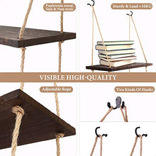 Carica l'immagine nel visualizzatore di Gallery, SOLEDI Mensola da Muro Decor e Archiviazione 2 in 1 Scaffale 3 Livelli