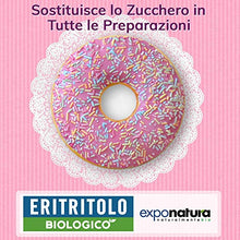Carica l&#39;immagine nel visualizzatore di Gallery, ERITRITOLO BIOLOGICO granulato 1,5 Kg - Sostituto dello zucchero - 100%...