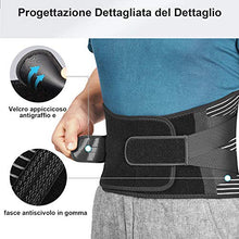 Carica l'immagine nel visualizzatore di Gallery, Fascia Lombare Posturale, FREETOO Regolazione della L/XL, Supporto
