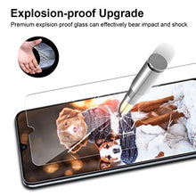 Carica l&#39;immagine nel visualizzatore di Gallery, NONZERS Vetro Temperato per Samsung Galaxy A70, [3 Pezzi] A70 - Ilgrandebazar