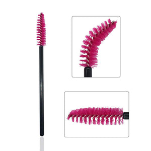 Huapan Pettine Ciglia e Sopracciglia, Scovolini Mascara Monouso 300 Pezzi,...