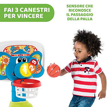 Carica l&#39;immagine nel visualizzatore di Gallery, Chicco Basket League Canestro per Bambini Elettronico, da Camera con Effetti Sonori e Luminosi, Altezza Regolabile, Palla Leggera Inclusa - Giochi Bambini 18 Mesi - 5 Anni