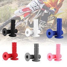 Carica l&#39;immagine nel visualizzatore di Gallery, VGEBY Manopole Manubrio, 1 Paio Universale del Motociclo di Gomma 7/8&quot; Nero