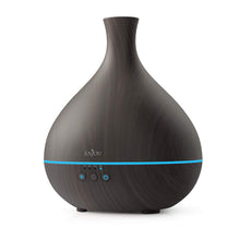 Carica l&#39;immagine nel visualizzatore di Gallery, ANJOU Diffusore di Aromi Ultrasuoni 500ml con Nebbia taglia unica, Marrone - Ilgrandebazar